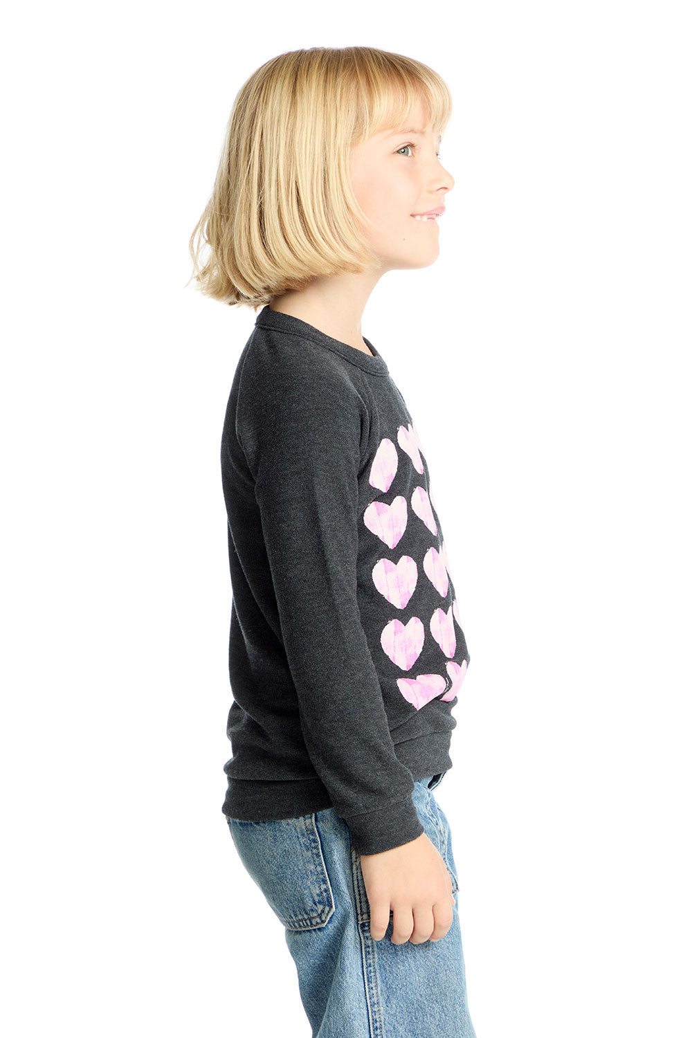 The Beatles Love Hearts Long Sleeve Girls chaserbrand