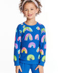 Painted Rainbows Girls Love Knit Raglan Pullover Girls chaserbrand
