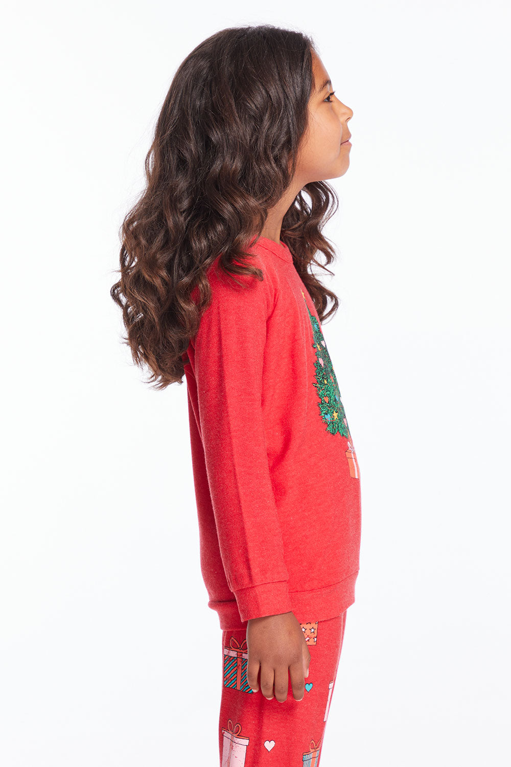 Christmas Tree Girls Pullover Girls chaserbrand