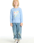 Painterly Unicorn Long Sleeve Girls chaserbrand