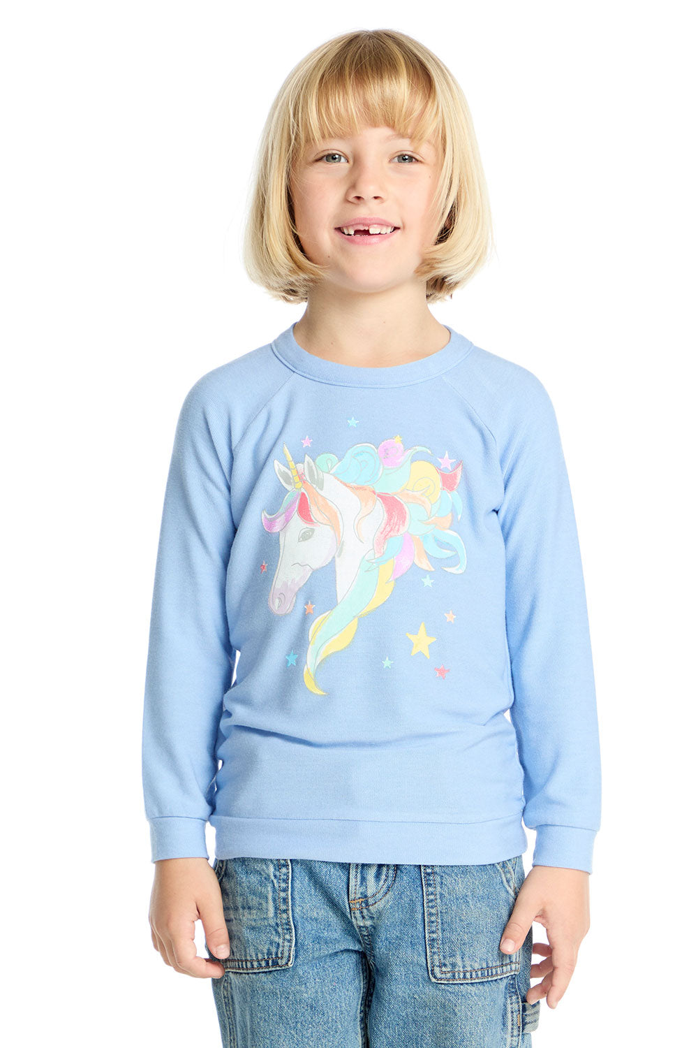 Painterly Unicorn Long Sleeve Girls chaserbrand