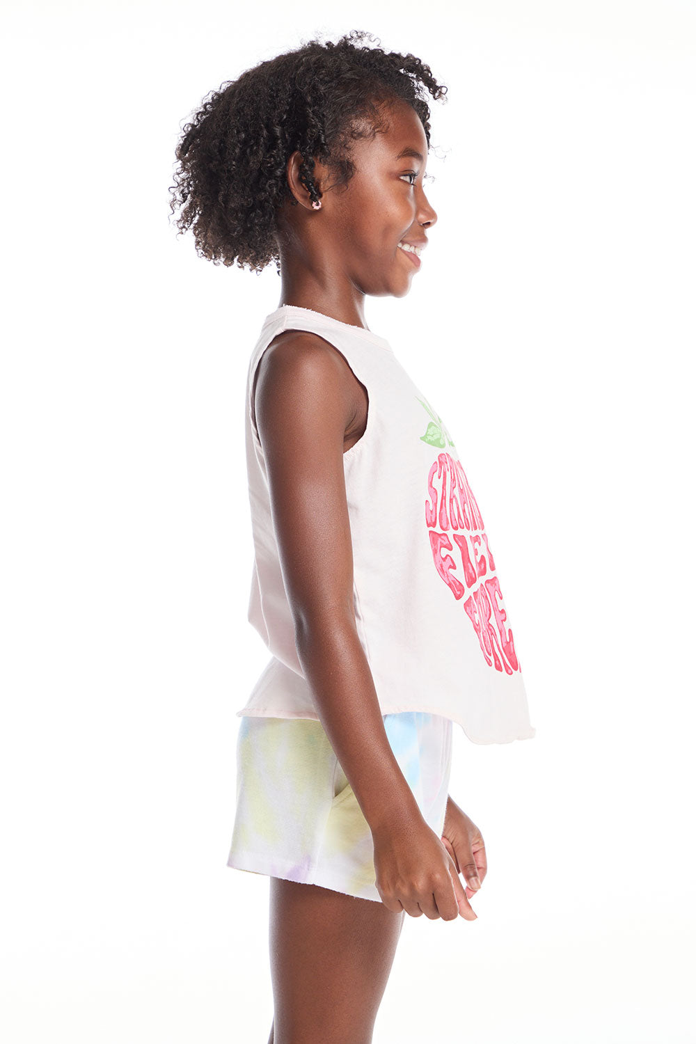 The Beatles Strawberry Fields Girls Shirttail Muscle Tee GIRLS chaserbrand