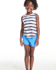 Colorful Crabs Girls Muscle Tee GIRLS chaserbrand