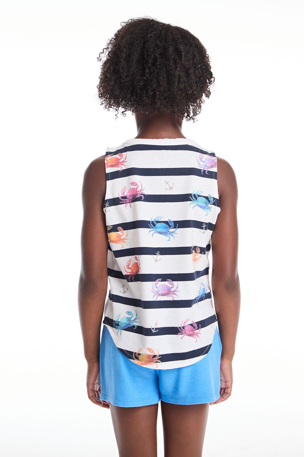 Colorful Crabs Girls Muscle Tee GIRLS chaserbrand