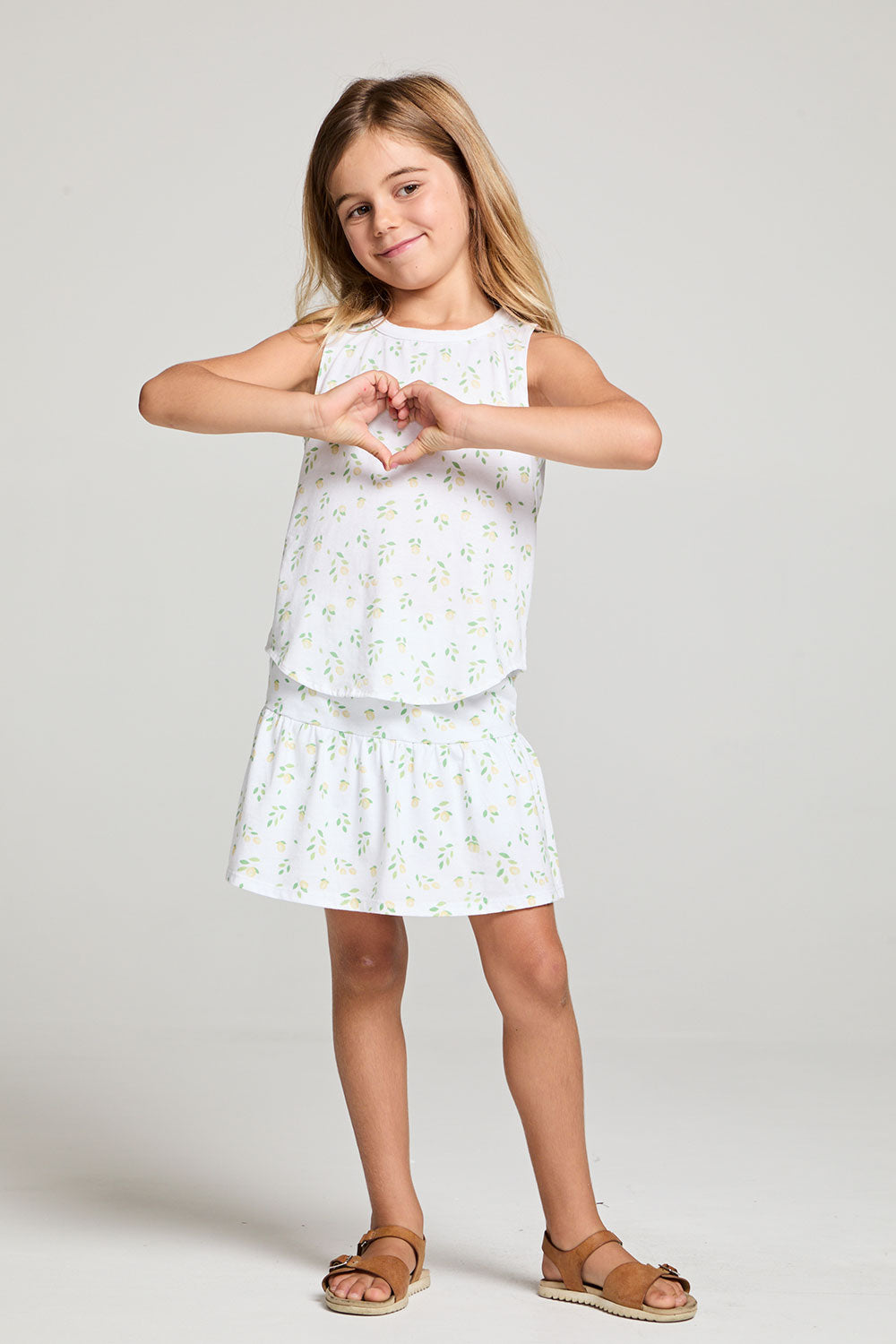 Allover Lemons Girls Tank GIRLS chaserbrand