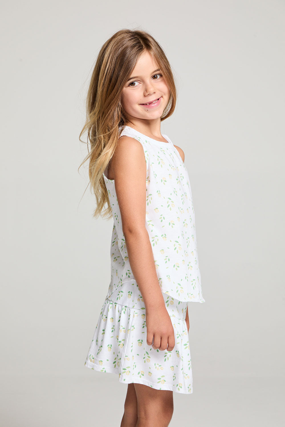 Allover Lemons Girls Tank GIRLS chaserbrand