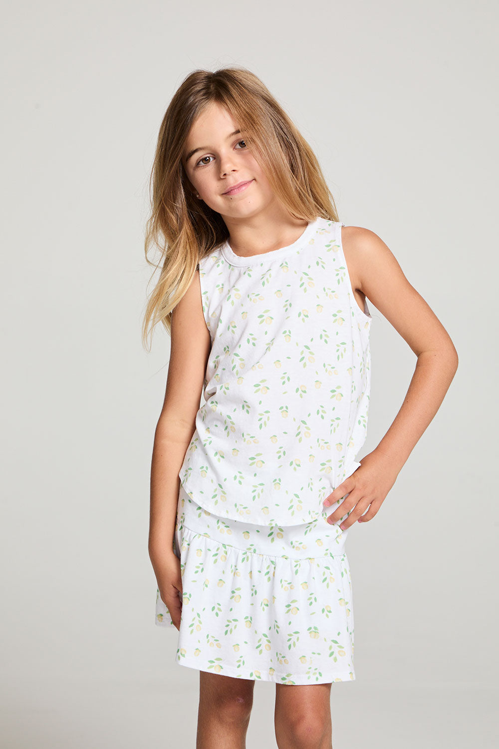 Allover Lemons Girls Tank GIRLS chaserbrand