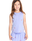 Tossed Stars Powder Blue Tank Girls chaserbrand