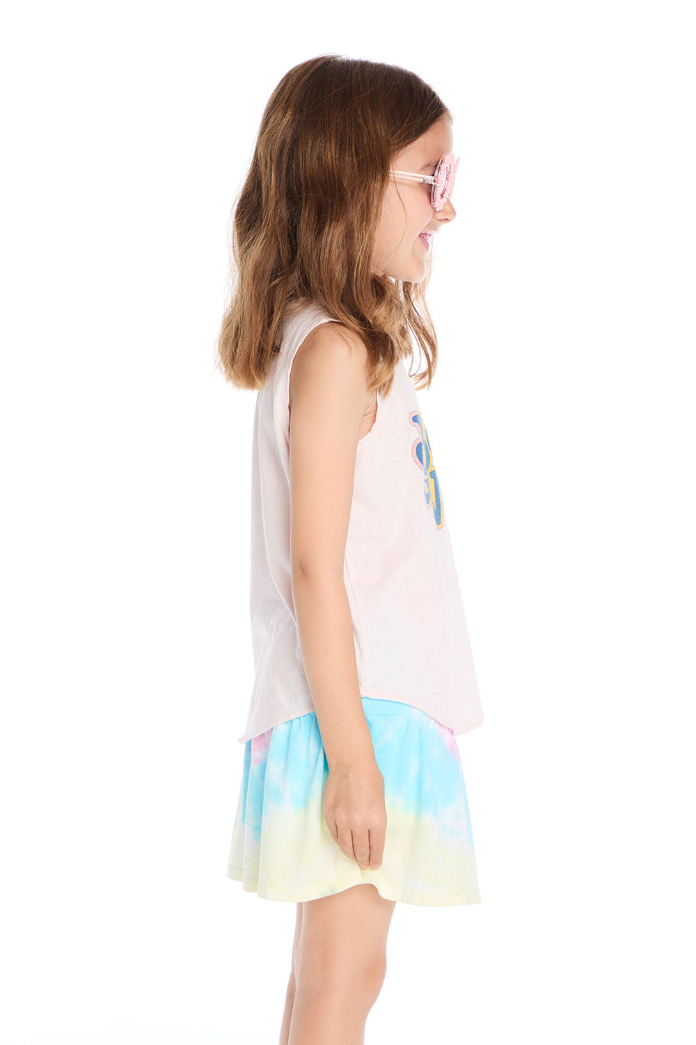 Beach Vibes Shirttail Muscle Tank Girls chaserbrand