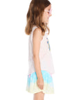 Beach Vibes Shirttail Muscle Tank Girls chaserbrand