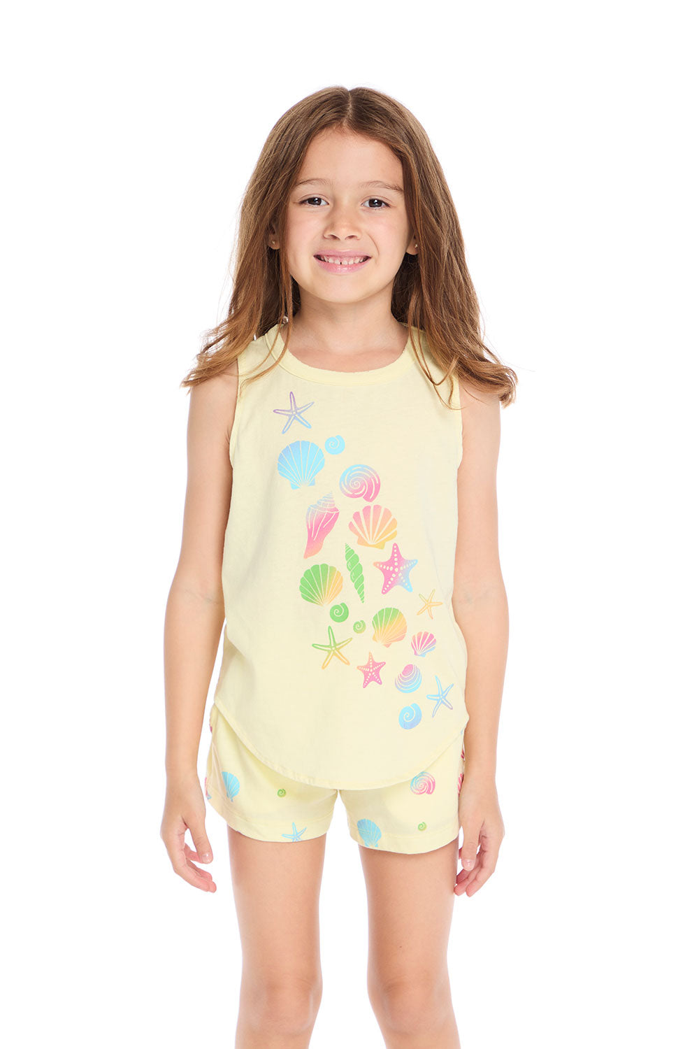 Colorful Shells Tank Girls chaserbrand