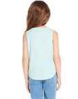 Willie Nelson On The Road Again Shirttail Muscle Tee Girls chaserbrand