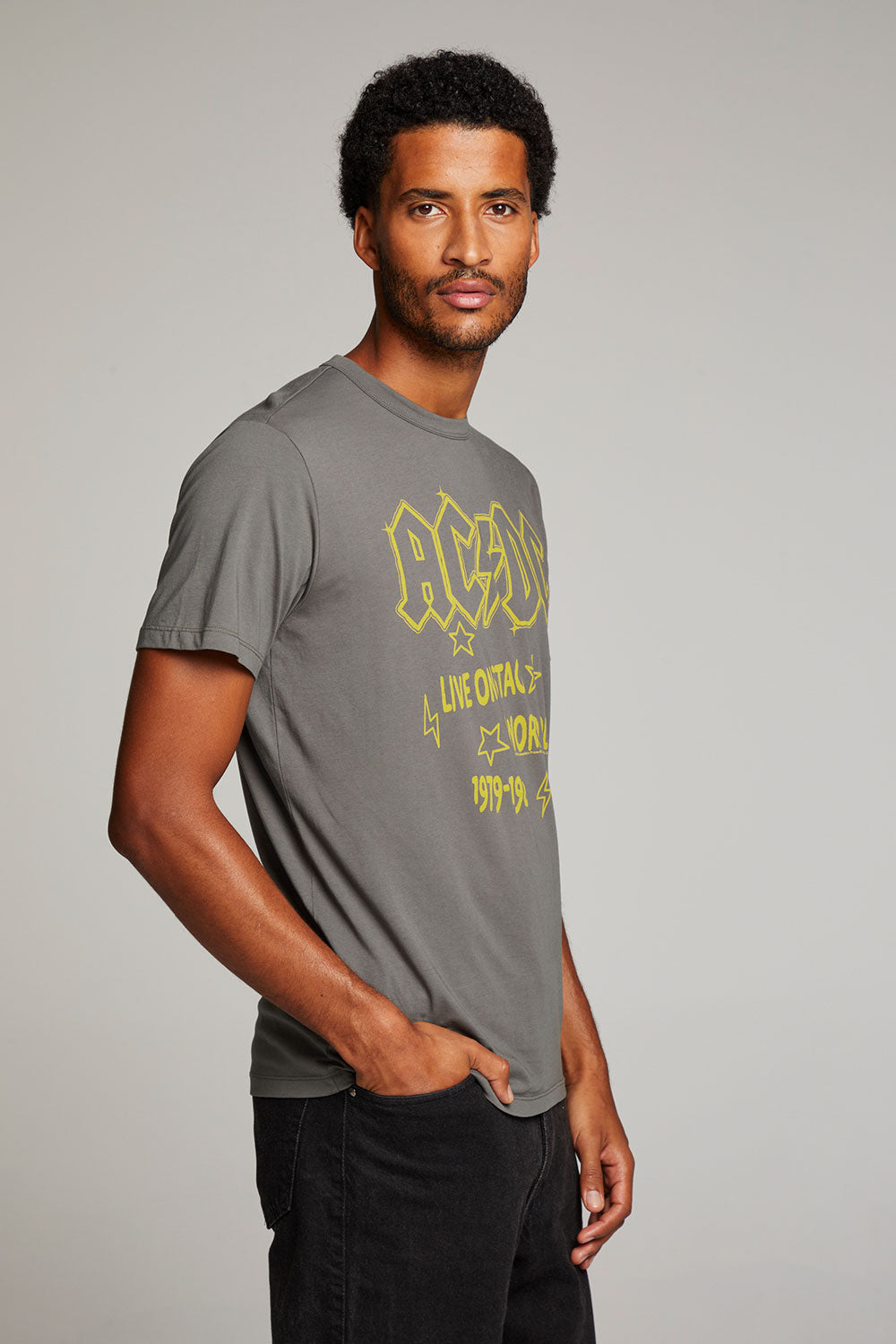 AC/DC Live On Stage Mens Tee Mens chaserbrand