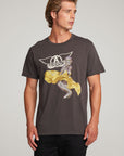 Aerosmith Just Push Play Mens Tee MENS chaserbrand