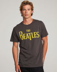 The Beatles Classic Logo Mens Tee MENS chaserbrand