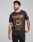Def Leppard On Through The Night Crew Neck Tee MENS chaserbrand