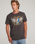 Grateful Dead Skull & Wings Mens Tee MENS chaserbrand