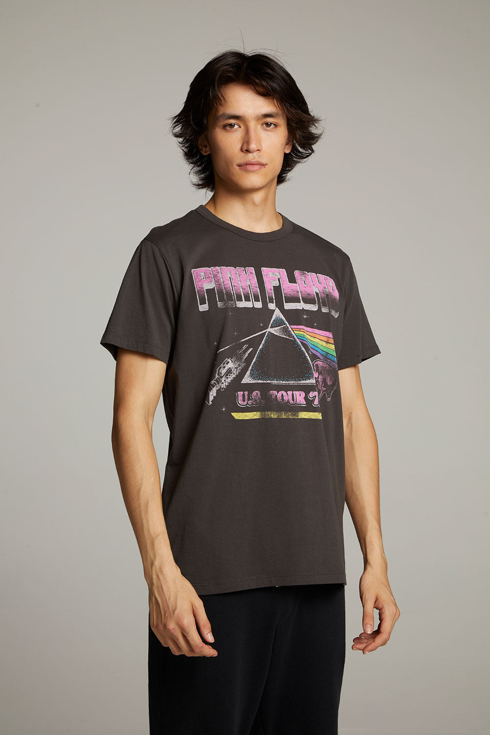 Pink Floyd U.S. Tour Crew Neck Tee Mens chaserbrand