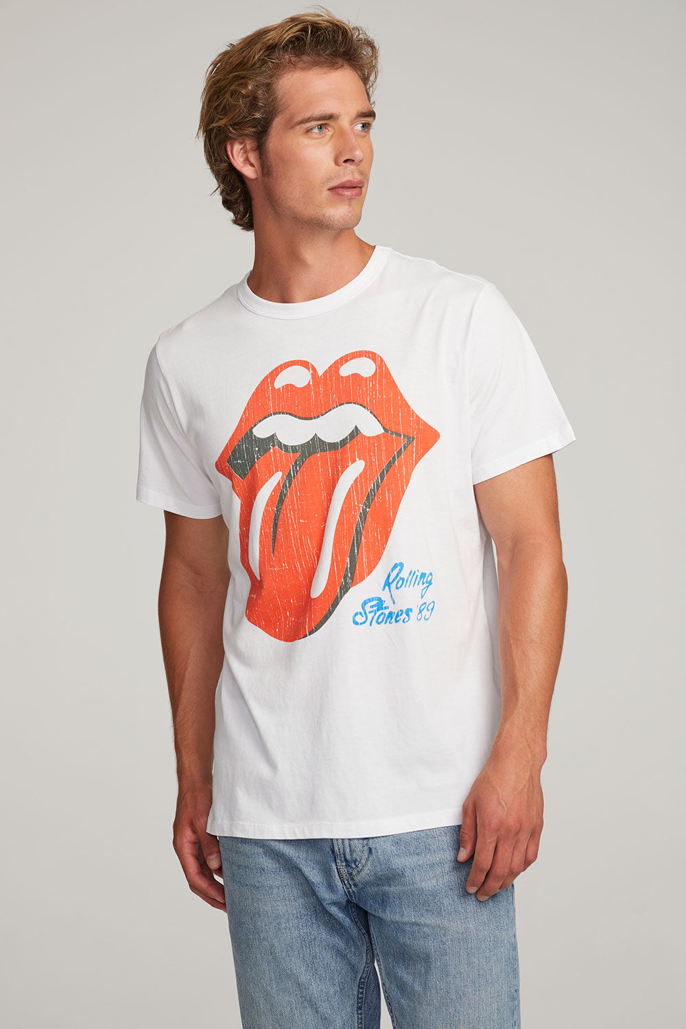 Rolling Stones Steel Wheels Tour Mens Tee MENS chaserbrand