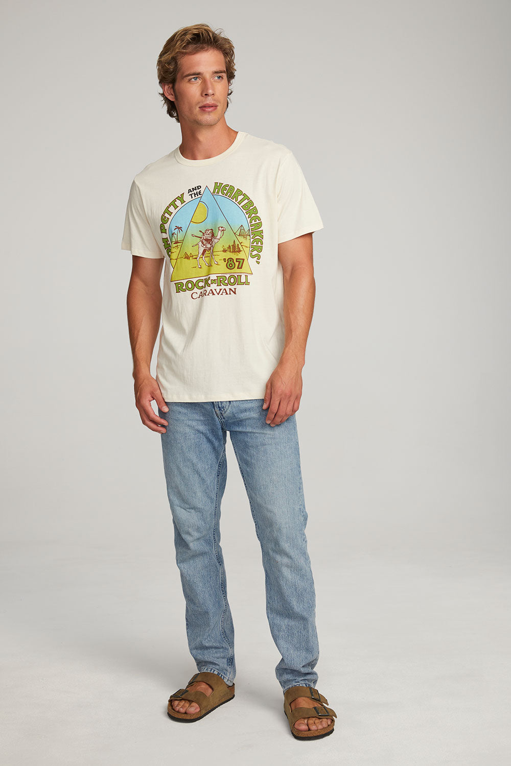 Tom Petty Rock&#39;n&#39;Roll Caravan Mens Tee MENS chaserbrand