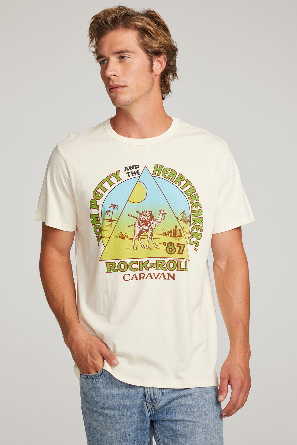 Tom Petty Rock'n'Roll Caravan Mens Tee MENS chaserbrand