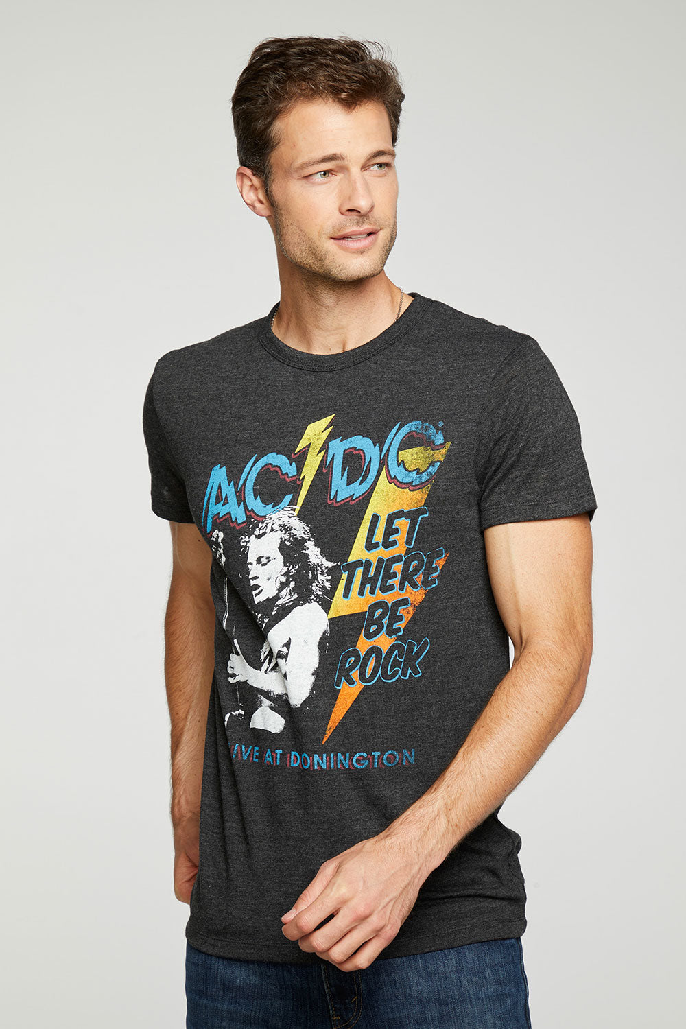 AC/DC Live At Donington Mens Tee MENS chaserbrand