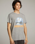 Woodstock Bird On Guitar Crew Neck Tee Mens chaserbrand