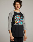 Rolling Stones Live '78 Basball Raglan Tee Mens chaserbrand