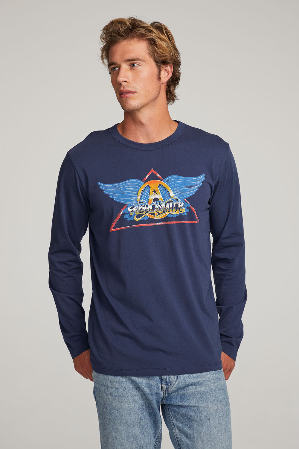 Aerosmith Rock In a Hard Place Mens Long Sleeve MENS chaserbrand