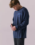 Side view of Grateful Dead Deadhead tee showing blue Stealie graphic on chest.
