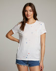 Americana Stars Crew Neck Tee WOMENS chaserbrand