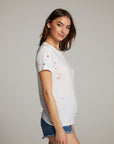 Americana Stars Crew Neck Tee WOMENS chaserbrand