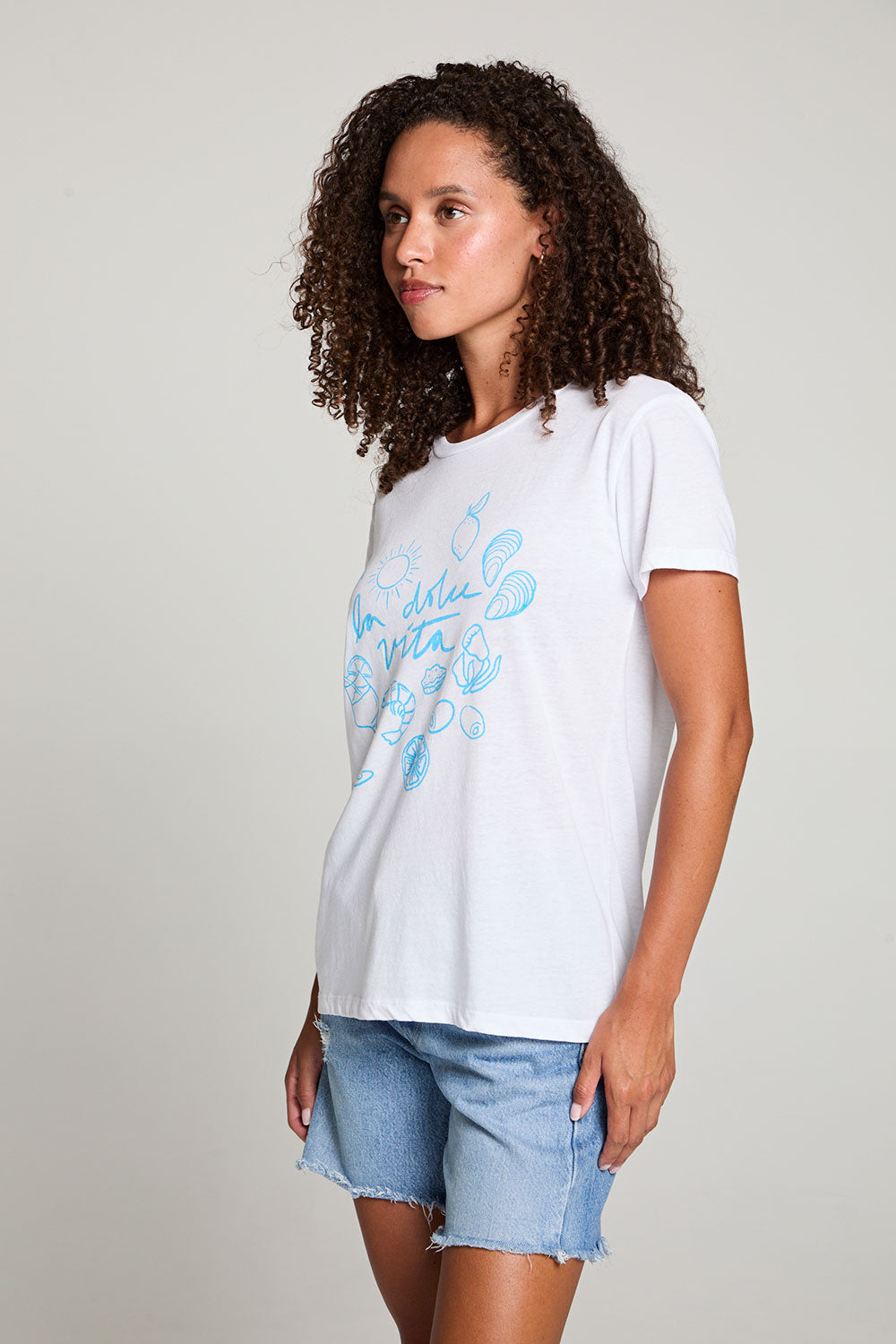 La Dolce Vita Icons Crew Neck Tee WOMENS chaserbrand