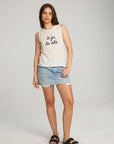 Ibiza Palm Muscle Tee WOMENS chaserbrand