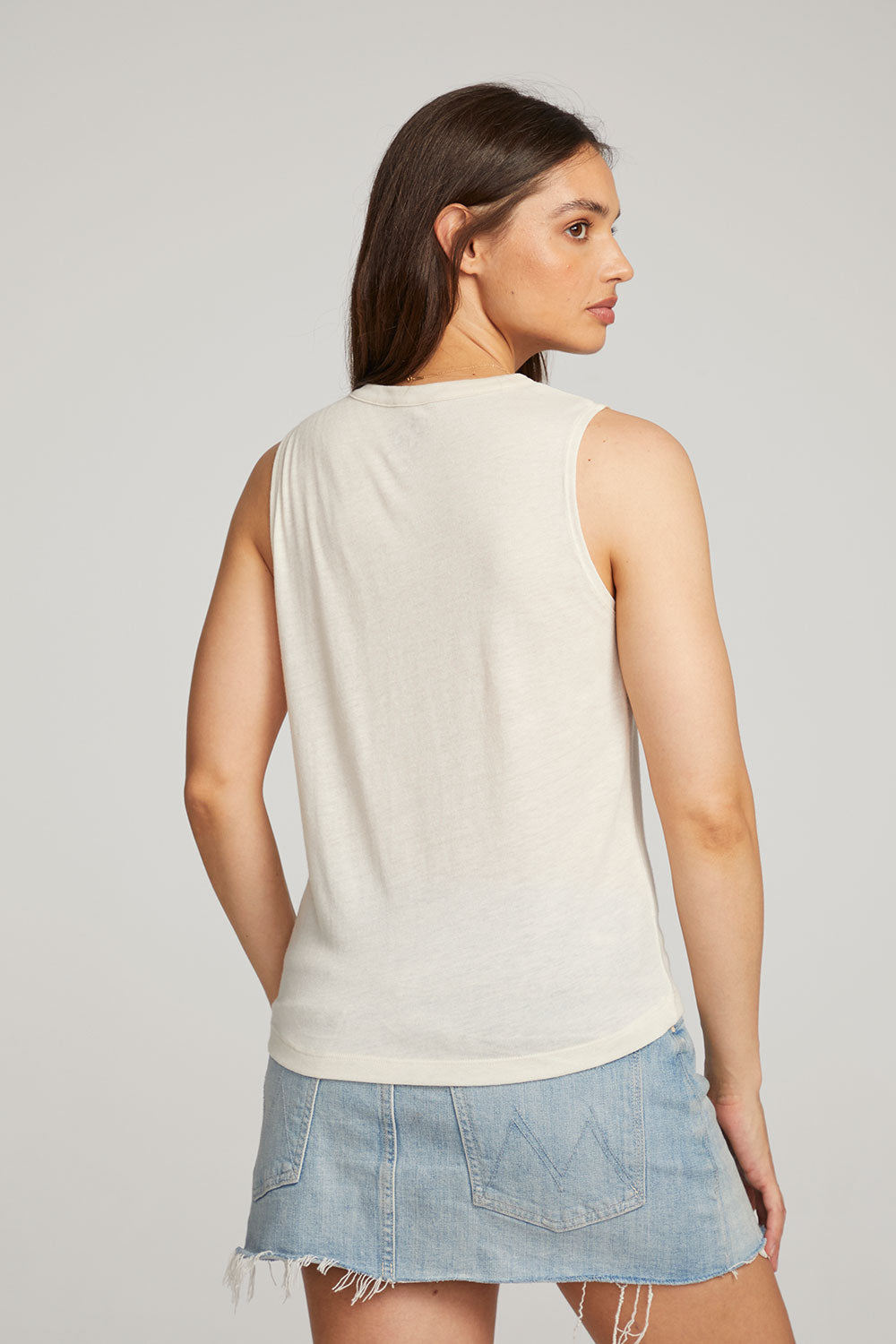 Ibiza Palm Muscle Tee WOMENS chaserbrand