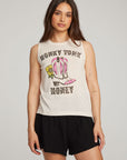 Honky Tonk Honey Muscle Tee WOMENS chaserbrand