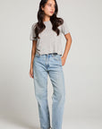 Cactus Flower Short Sleeve Easy Tee WOMENS chaserbrand