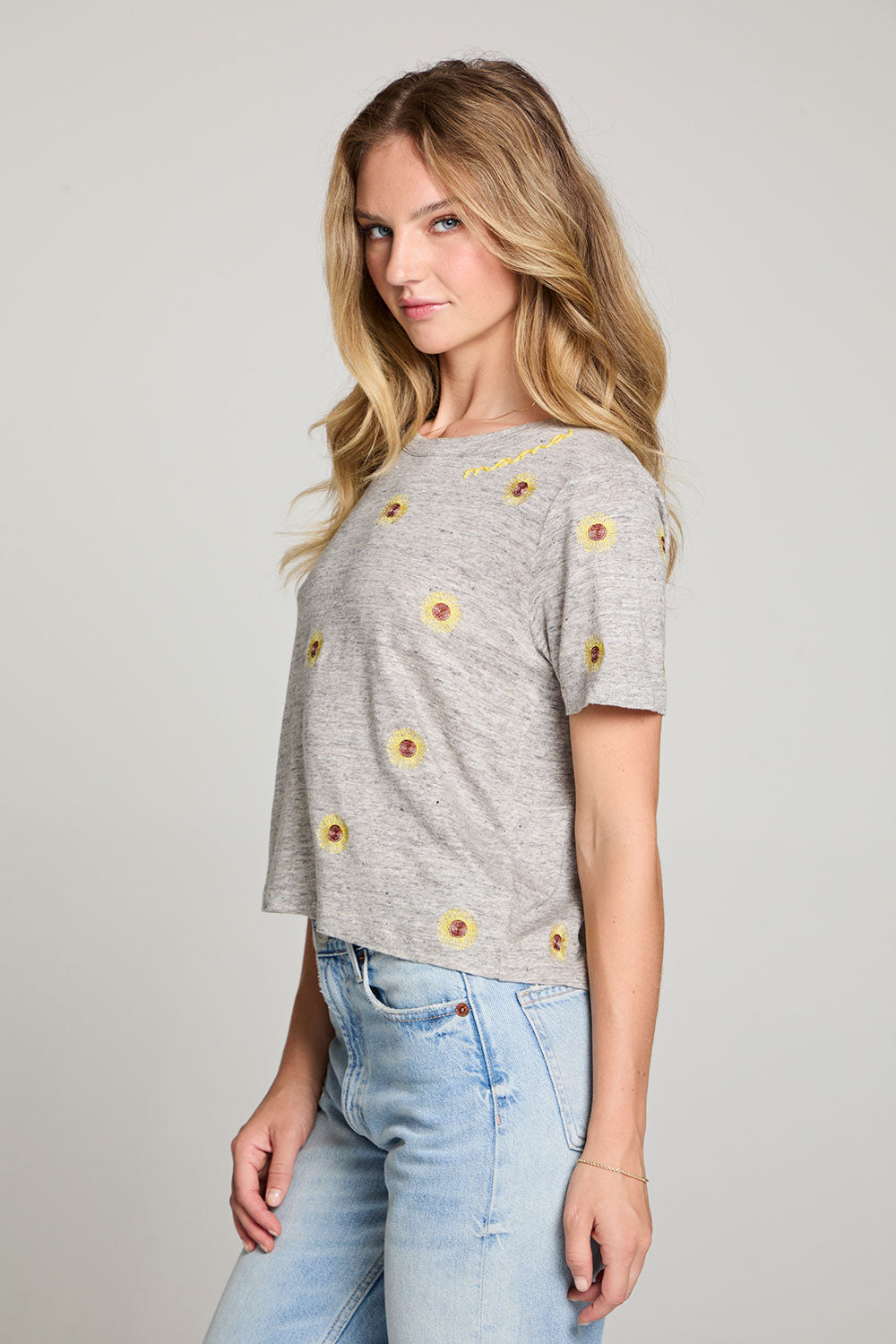 Mama Sunflowers Easy Tee WOMENS chaserbrand