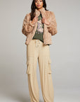 Puff Sleeve Cappuccino Jacket WOMENS chaserbrand