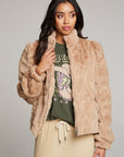 Puff Sleeve Cappuccino Jacket WOMENS chaserbrand