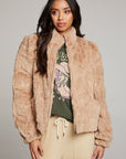 Puff Sleeve Cappuccino Jacket WOMENS chaserbrand