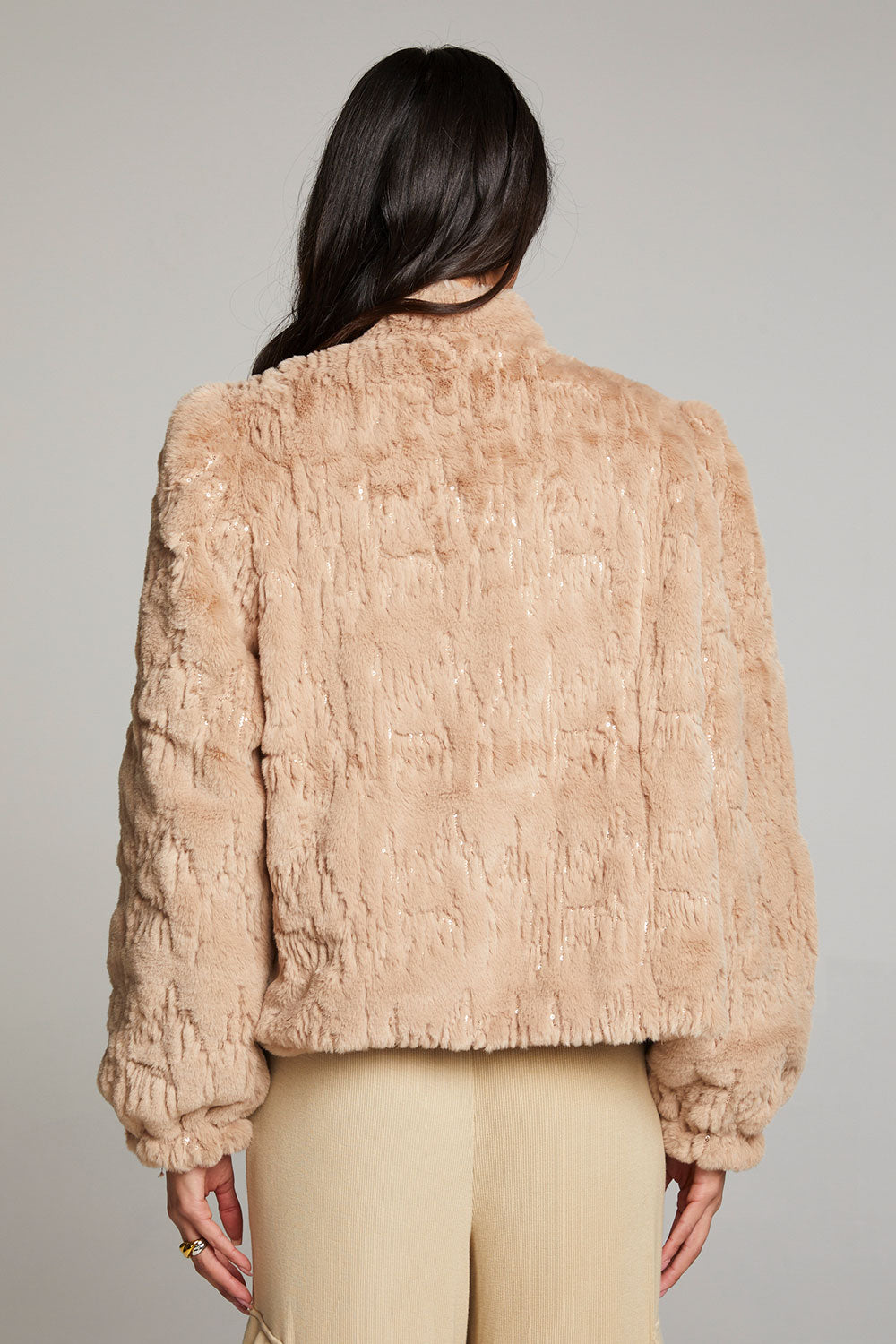 Puff Sleeve Cappuccino Jacket WOMENS chaserbrand
