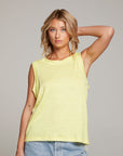 Raw Edge Lemon Muscle Tank WOMENS chaserbrand