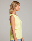 Raw Edge Lemon Muscle Tank WOMENS chaserbrand