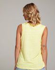 Raw Edge Lemon Muscle Tank WOMENS chaserbrand