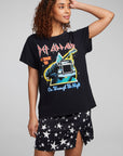 Def Leppard On Through The Night Tee WOMENS chaserbrand