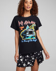 Def Leppard On Through The Night Tee WOMENS chaserbrand