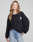 Embroidered Skull Casbah Pullover WOMENS chaserbrand