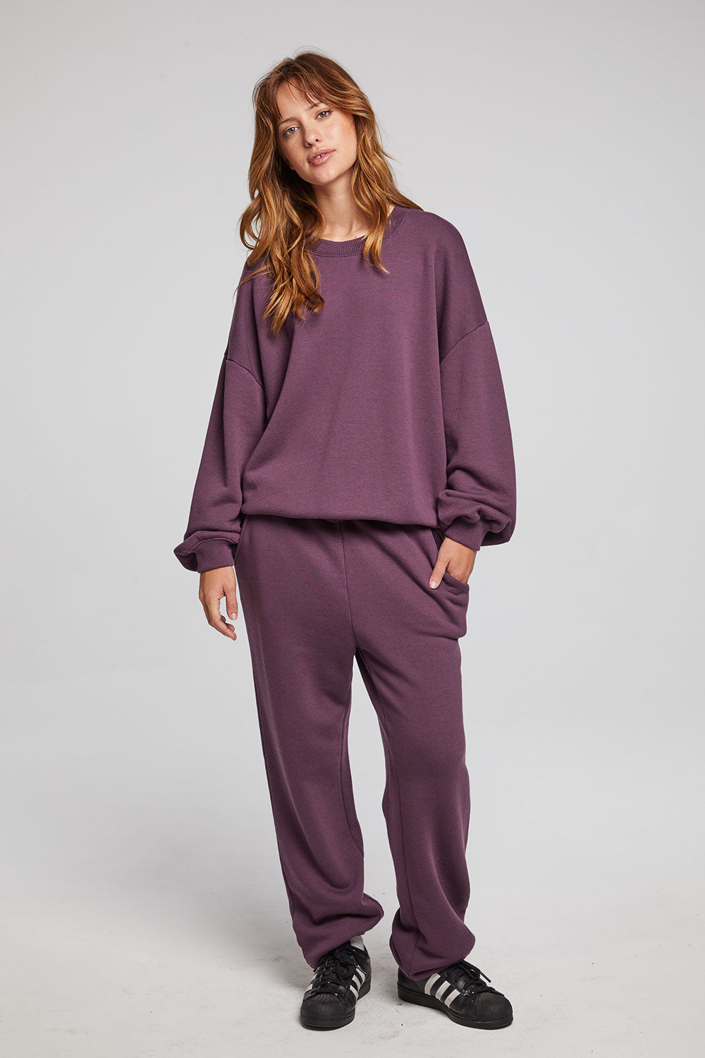 Casbah Plum Perfect Pullover WOMENS chaserbrand