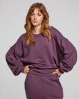 Casbah Plum Perfect Pullover WOMENS chaserbrand